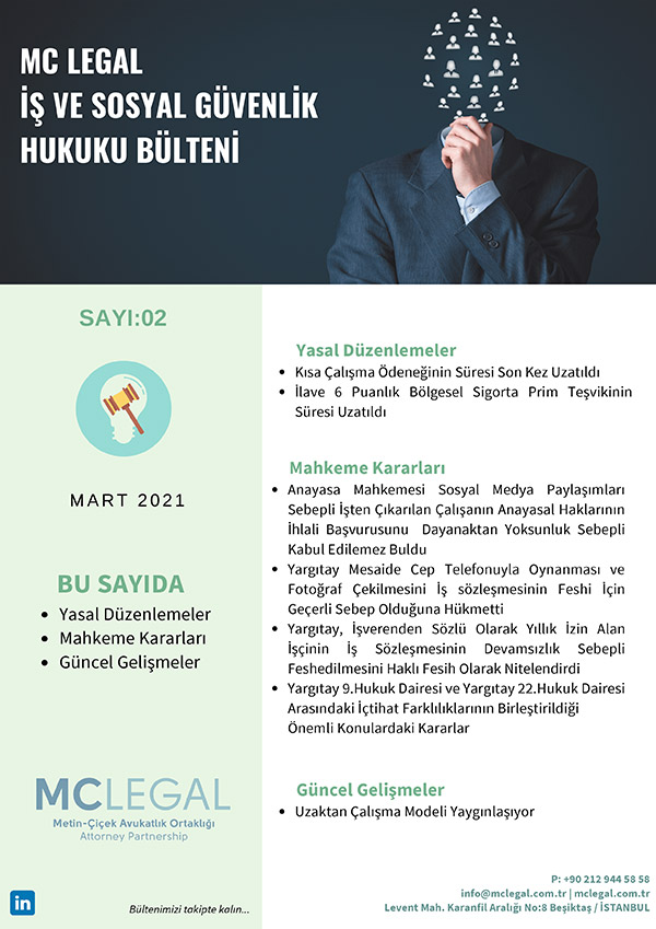 Mart 2021 / Sayı 2