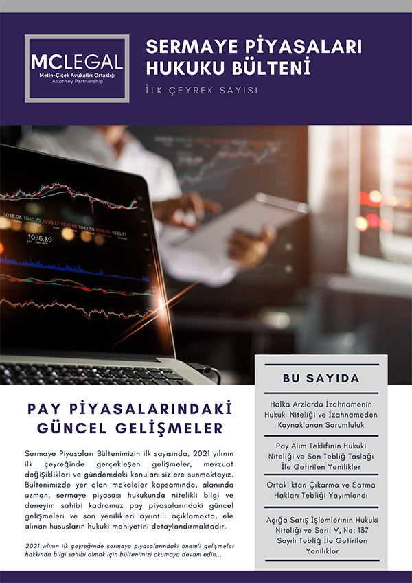 İlk Çeyrek Sayısı/ 2021