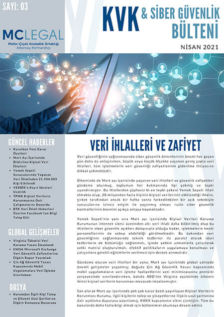 Nisan 2021 / Sayı 3
