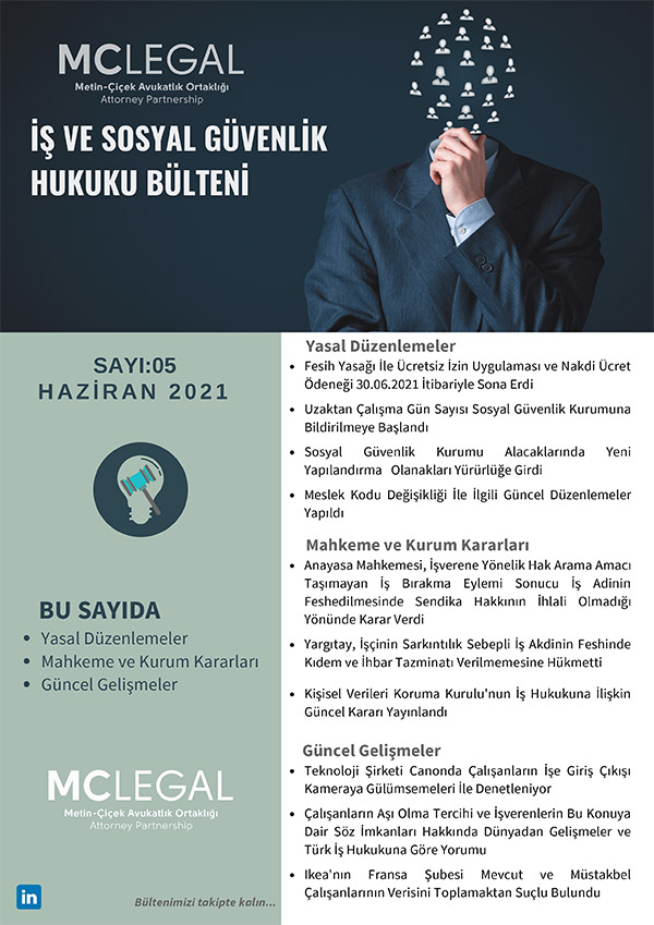 Haziran 2021 / Sayı 5
