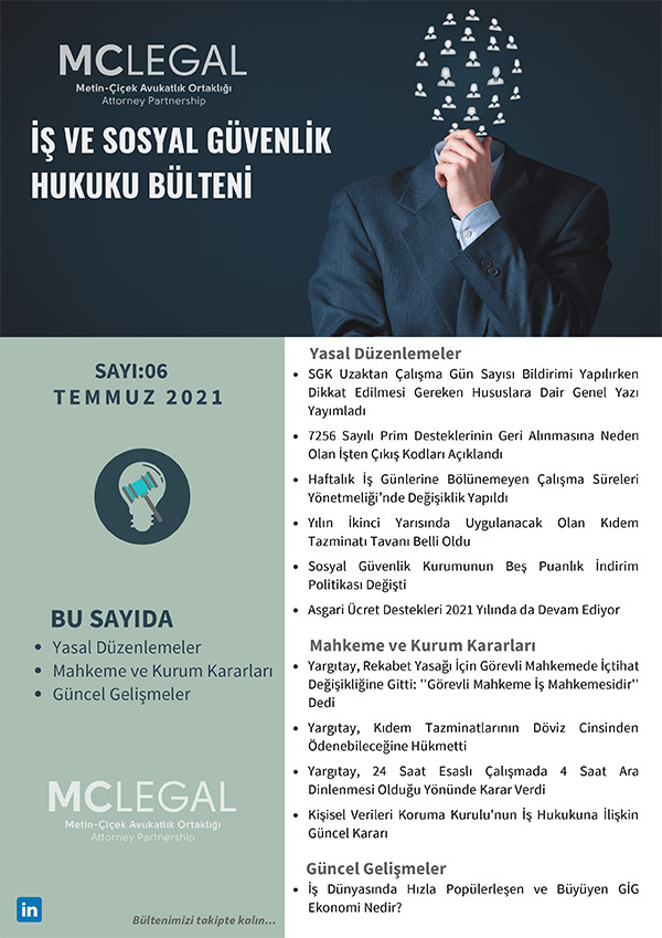 Temmuz 2021 / Sayı 6