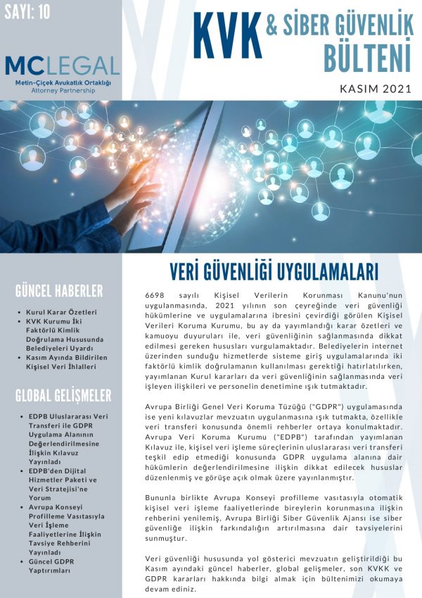 Kasım 2021 / Sayı 10