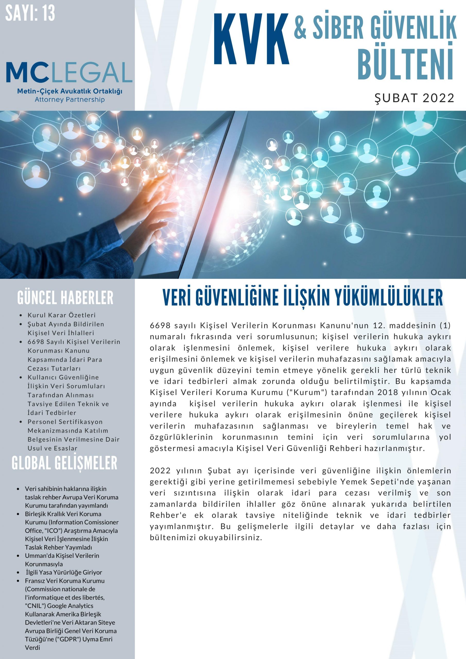 Şubat 2022 / Sayı 13