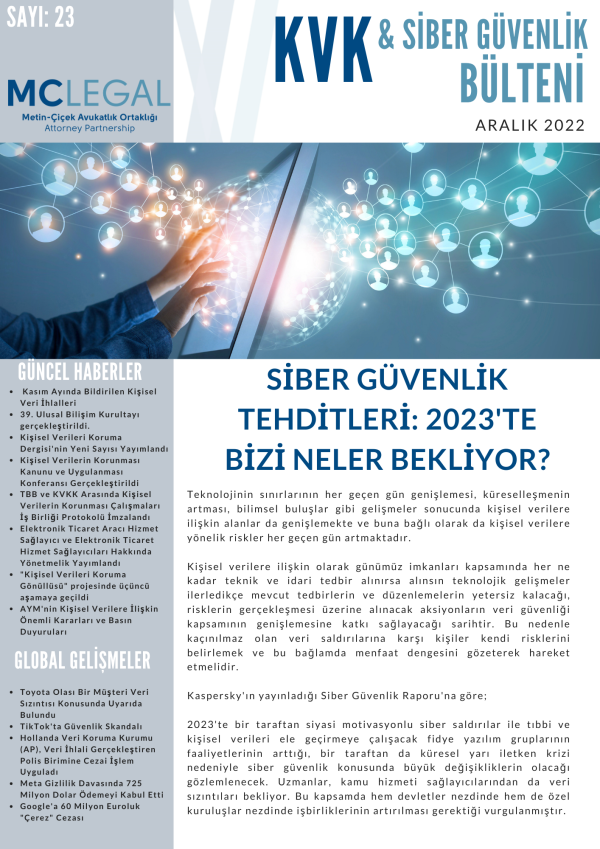 Aralık  2022 / Sayı 23