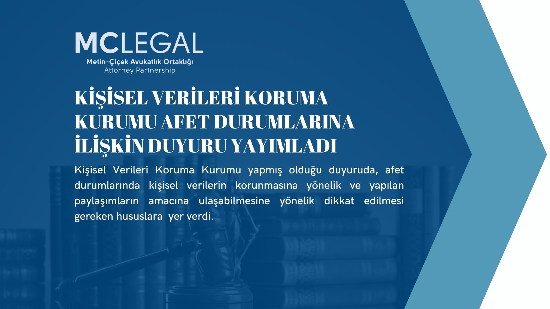 Afet Durumlarında Kişisel Verilerin Korunmasına Yönelik Nelere Dikkat Etmeliyiz?