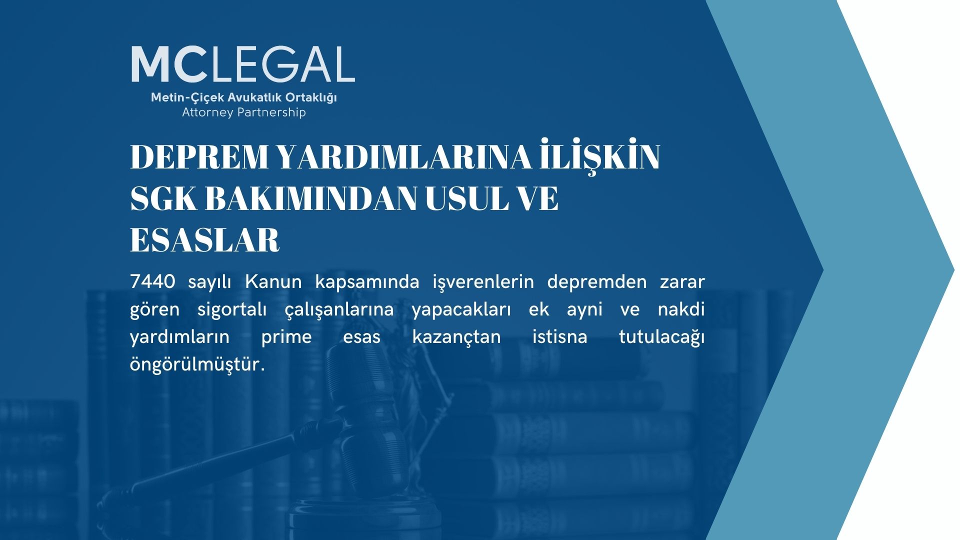 Deprem Yardımına İlişkin SGK Bakımından Usul ve Esaslar