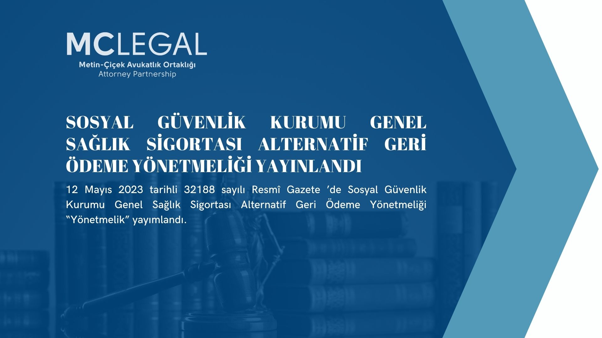 Sosyal Güvenlik Kurumu Genel Sağlık Sigortası Alternatif Geri Ödeme Yönetmeliği Yayınlandı