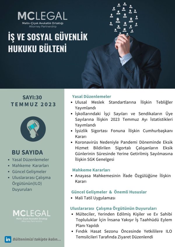 Temmuz 2023/ Sayı 30