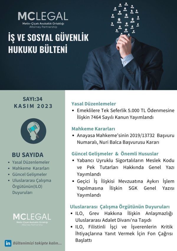 Kasım 2023/ Sayı 34