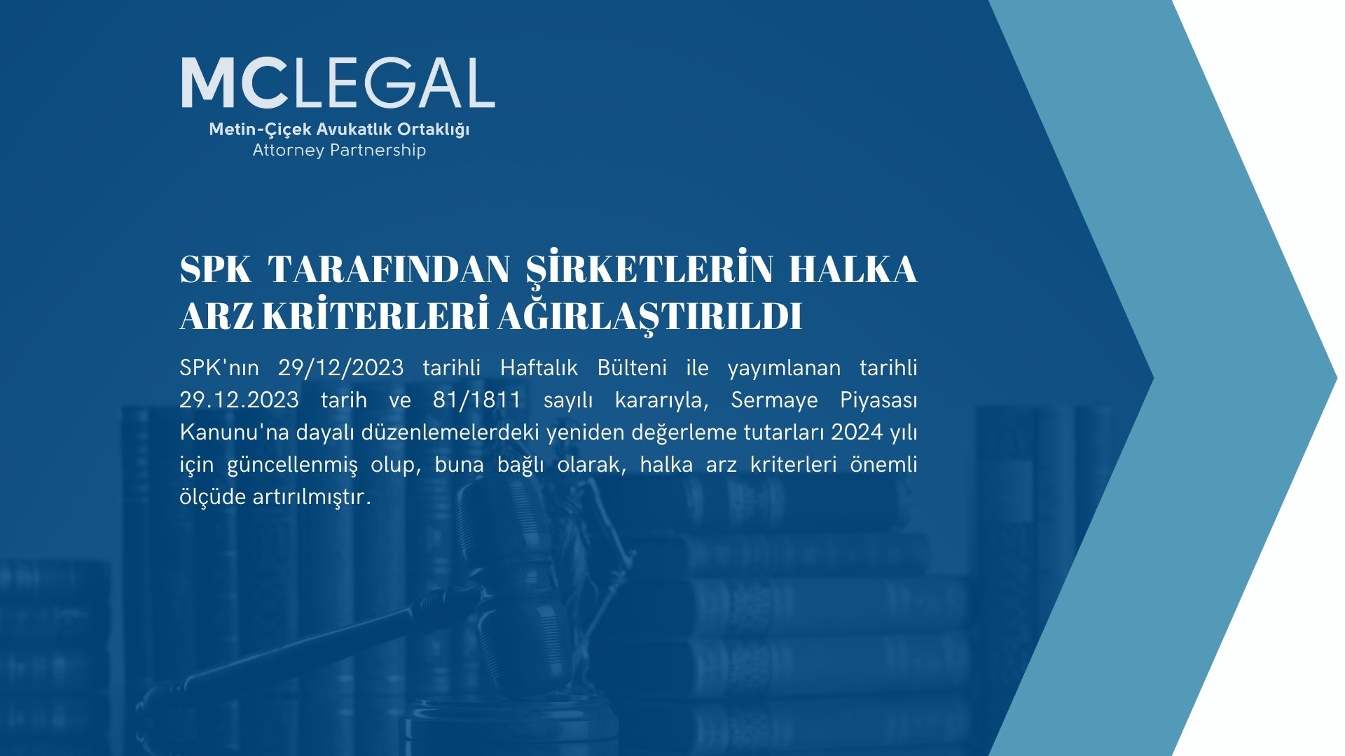 SPK TARAFINDAN ŞİRKETLERİN HALKA ARZ KRİTERLERİ AĞIRLAŞTIRILDI
