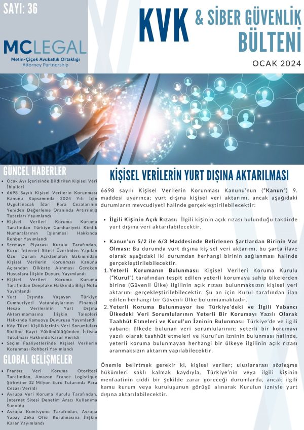 Ocak 2024 / Sayı 36