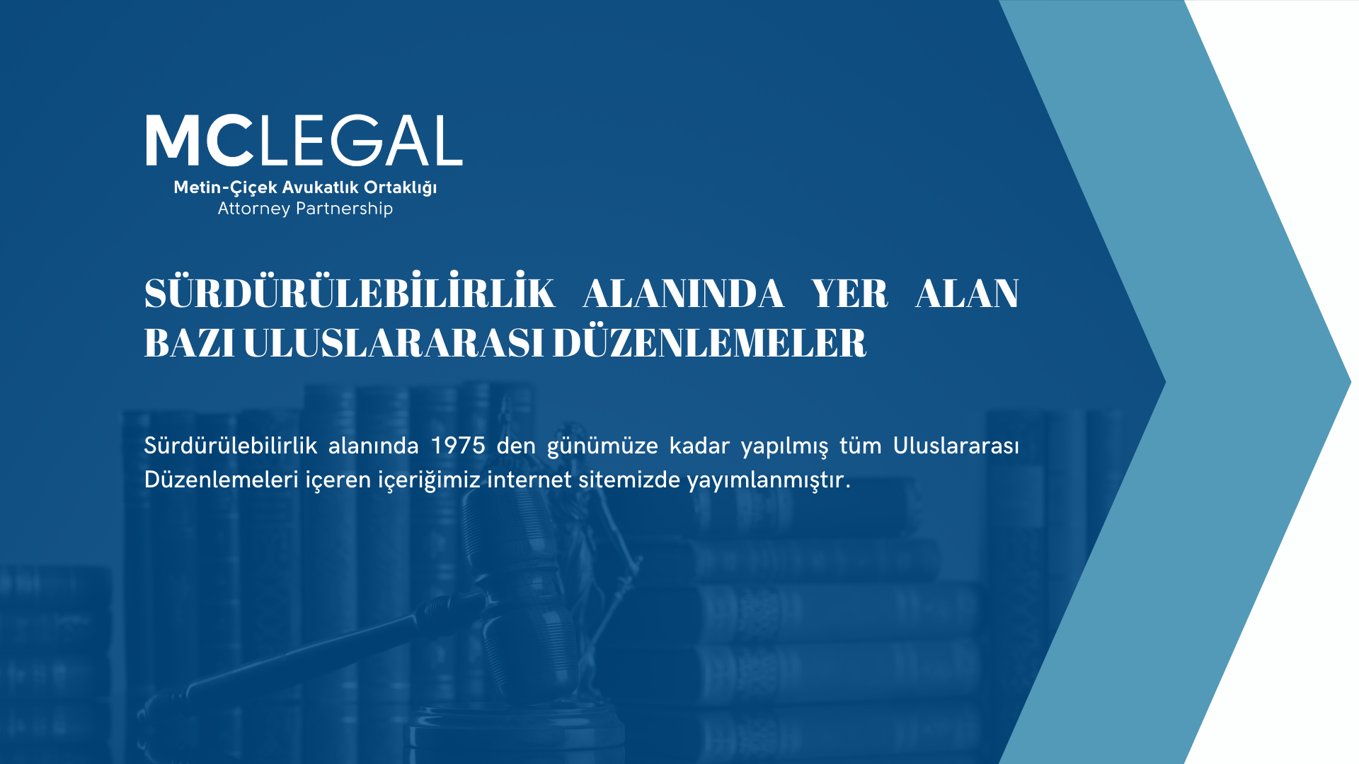 SÜRDÜRÜLEBİLİRLİK ALANINDA YER ALAN BAZI ULUSLARARASI DÜZENLEMELER