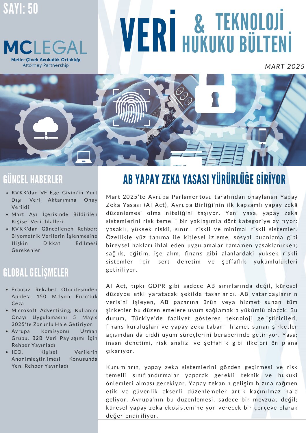 Mart 2025 / Sayı 50