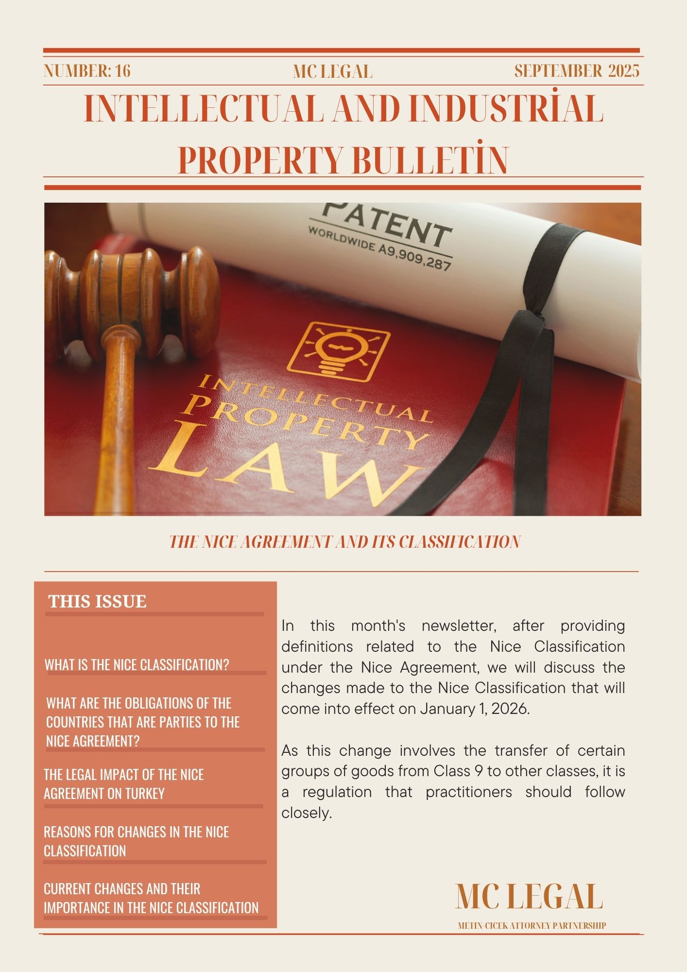 Intellectual and Industrial Property Bulletin/ Number 16