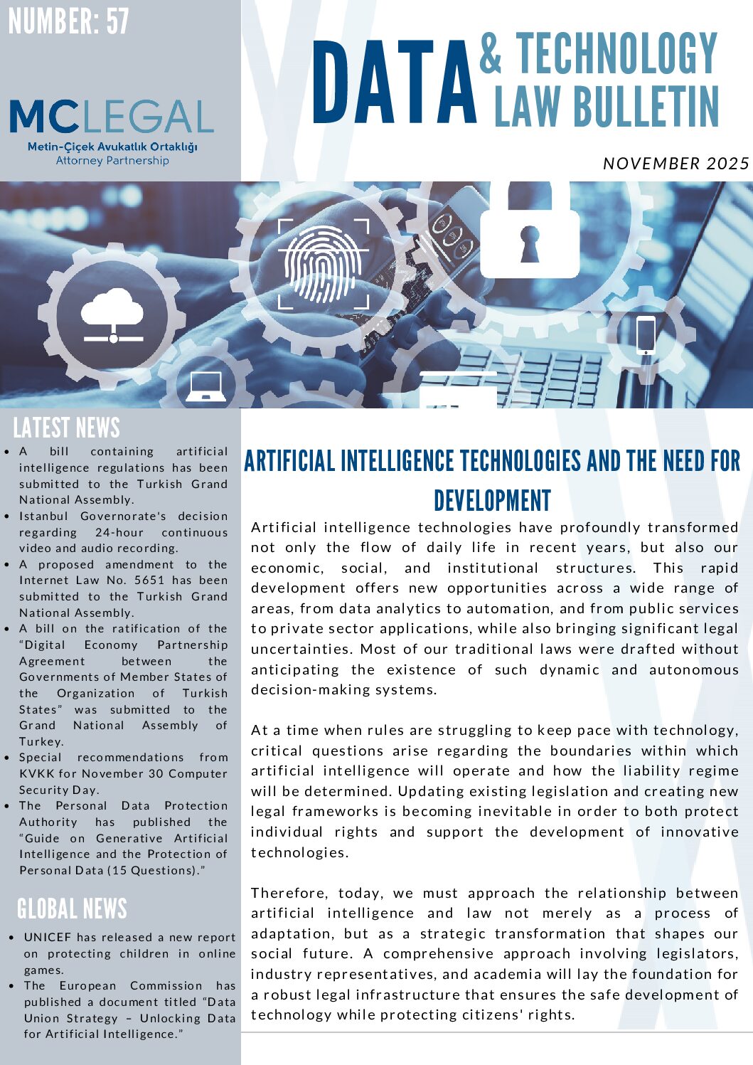 Data & Technology Law Bulletin – Issue 57