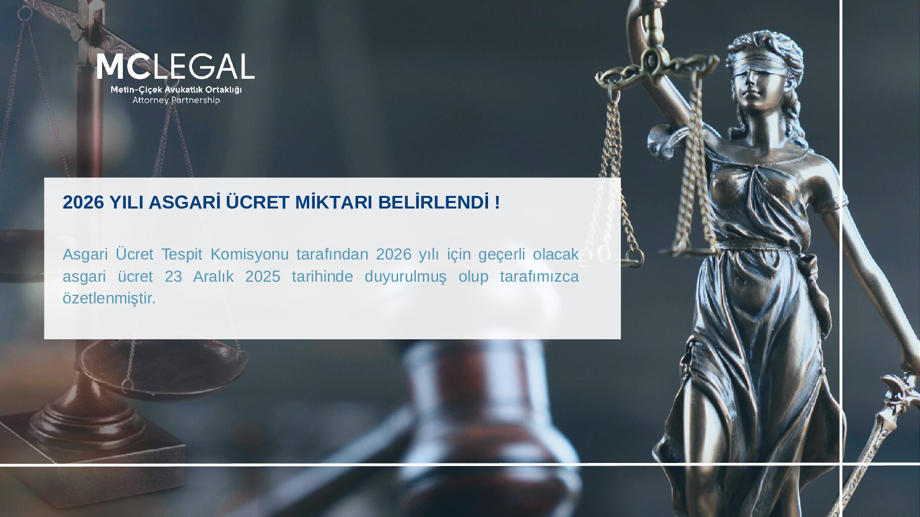 2026 YILI ASGARİ ÜCRET MİKTARI BELİRLENDİ
