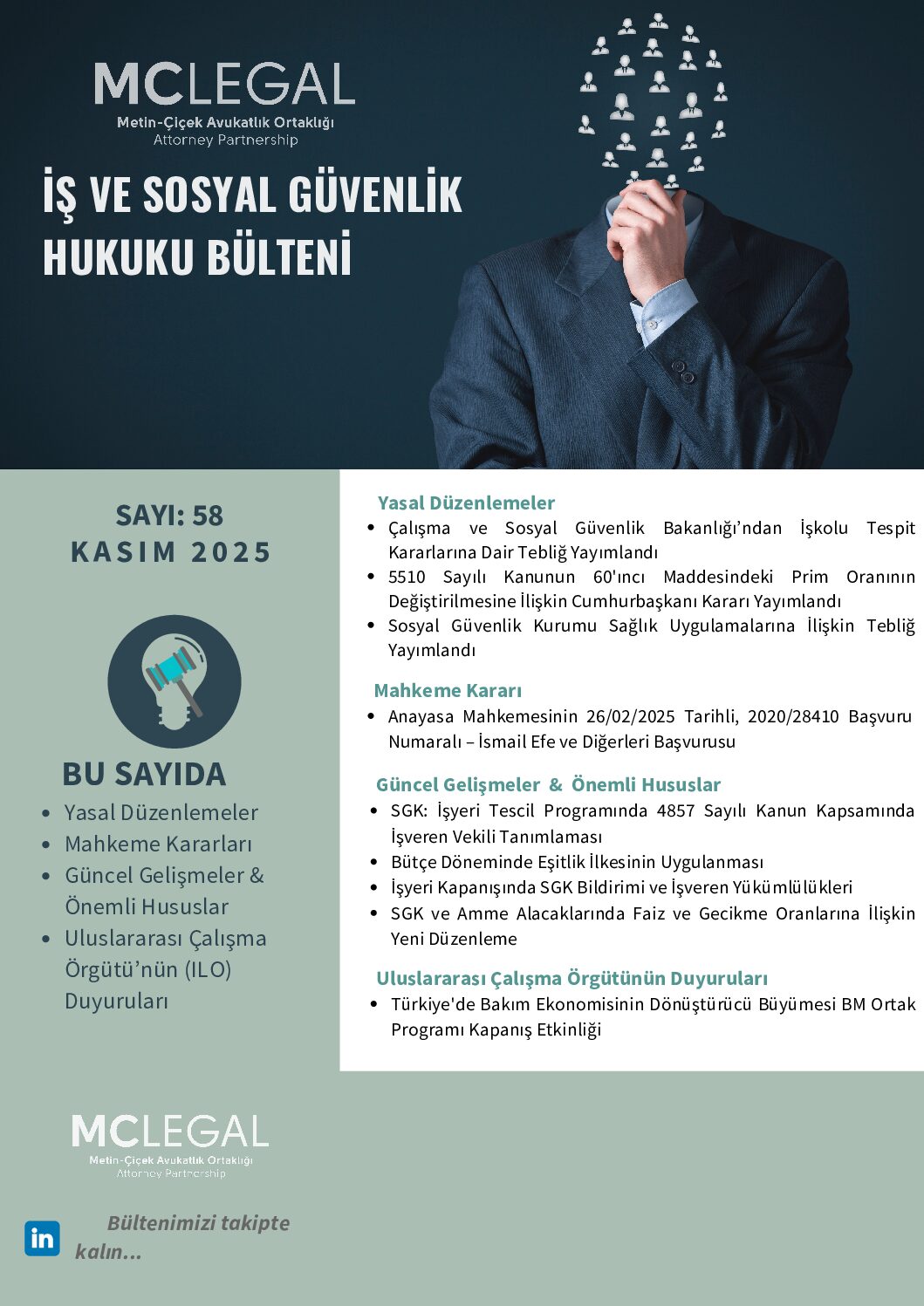 Kasım 2025/ Sayı 58