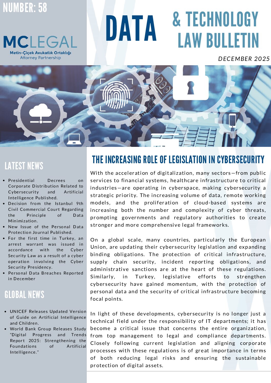 Data & Technology Law Bulletin – Issue 58